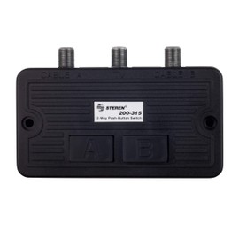 Coax Splitter 2 Way - Network Switch - Manual Transfer Switch - Ab Cuts - Hdmi to Coaxial Cable Adapter for Tv - Cable Splitter 2 Way - Rg6 Ab Switch (2-Pack)