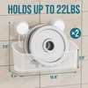 TAILI Shower Shelf Suction Cup No Drilling Shower Organiser Shower