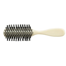 Medline Polyethylene Adult Hair Brush with Nylon Bristles, 7.5", Pack of 12