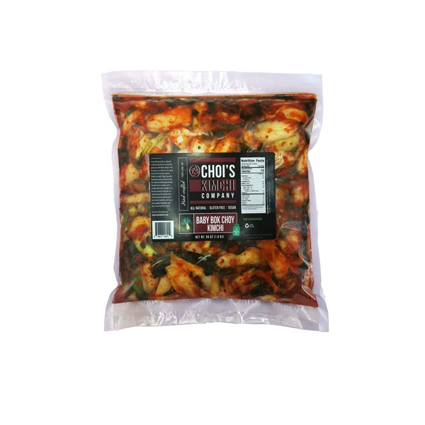 Half Gallon (3.5 lbs.) Baby Bok Choy Kimchi [Vegan, Gluten