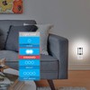 GE CoverLite LED Night Light, Plug-In, Dusk to Dawn Sensor,
