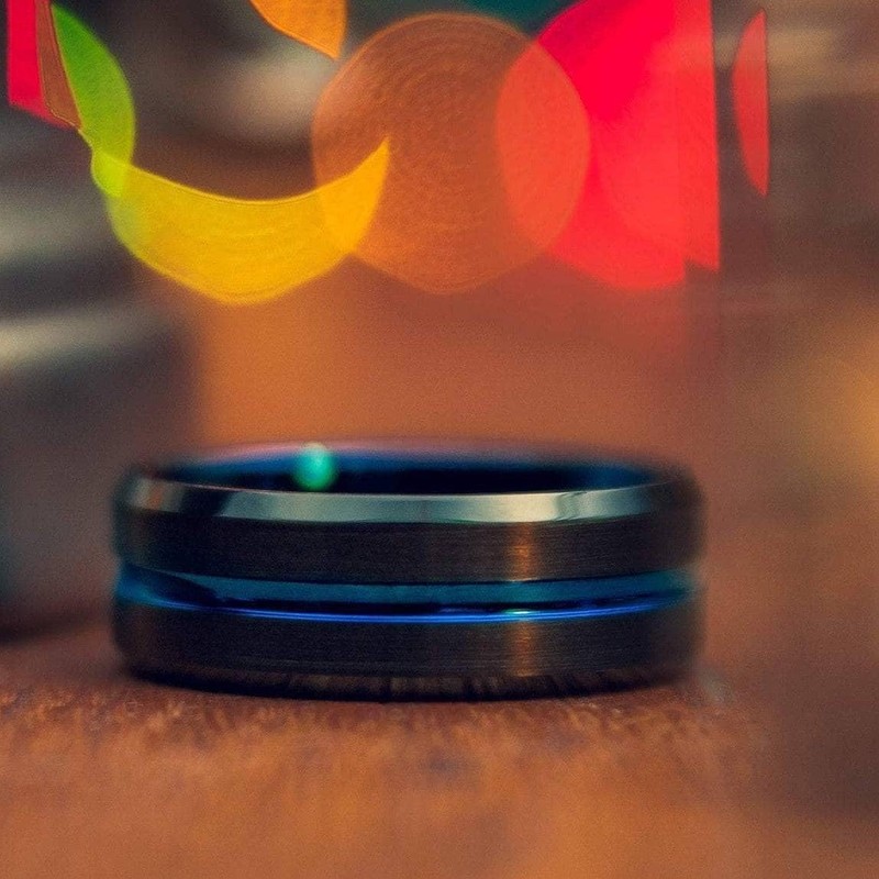 Manly Bands The Officer Band Rings for Men