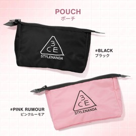 3CE (3 CONCEPT EYES) Genuine Cosmetic Pouch, Shipped in Japan (PINK RUMOUR (Original))