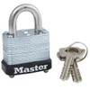 Master Lock 105D Laminated Steel Warded Padlock, 1 Count (Pack