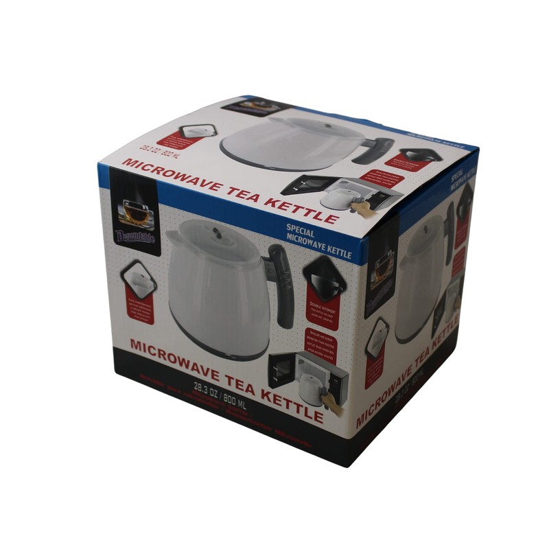 Wholesale Microwave Tea Kettle Hot Pot Water Boiler 28 Ounce