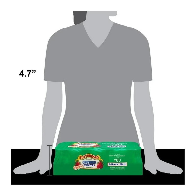Tuttorosso Crushed Tomatoes with Basil (28 oz., 8 pk.)