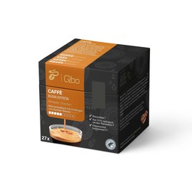 Tchibo Qbo Caffè Buna Enteta Premium Coffee Capsules, 81 Pieces - 3 x 27 Capsules (Caffè, Intensity 04/10, Mildly Aromatic), Sustainable, Made from 70% Renewable Raw Materials and Climate Neutral
