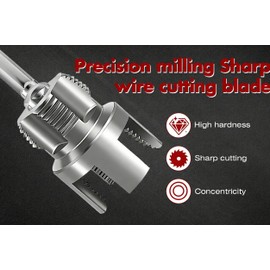 PVC Pipe Threader 3PCS Set, Internal & External Threading Tool for 1/2" 3/4" 1" Pipes(3Pcs*1/2"+3/4"+1)