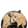 Exerz Cork Globe 14cm Pinnable, English Map, Pins Included, Natural