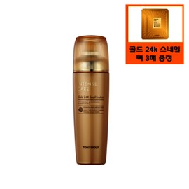 TONYMOLY 인텐스케어 골드24K 스네일 에멀전+사은품/골드 24k 스네일 마스크 팩 3매 증정 Intense Care Gold 24K Snail Emulsion + Free Gift / 3 Gold 24K Snail Mask Packs Included