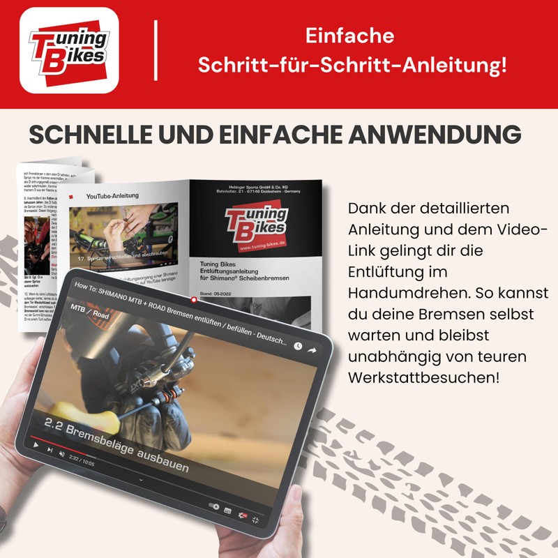 TB Brake Bleed Kit for Shimano Disc Brakes