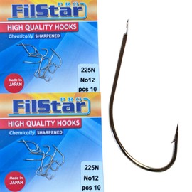 PRO FILSTAR 20 Pieces Fishing Hook Set N12 - Carp Fishing Hooks - Carp Fishing Accessories - Barb Carp Fishing Reversed Hooks - Carp Rigs - Fishing Accessories - Method Feeder - Accessories