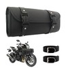 Motorcycle Saddle Bags for Motorcycle, Tool Roll, Motorcycle PU Leather,