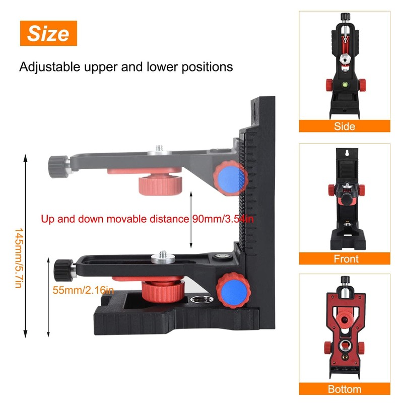 Laser Mount, Multifunctional Laser Tripod, Strong Magnetic Adjustable, for Bosch