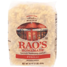 Rao`s Value 6 Pack RAO'S Homemade Fusilli Pasta Noodles Macaroni Product 16 oz each