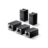 Ethernet Coupler, 5 Pack 1000Mbps High Speed Ethernet Extender for