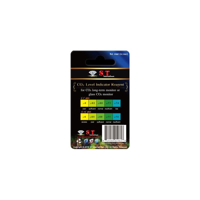 S.T. International Aquarium CO2 Level Indicator Reagent
