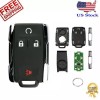 KEYECU 2xFit For 2014 2015 2016 2017 GMC Sierra Entry