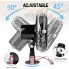 UNIGT Universal UTV Cooling Fan Compatible with Polaris RZR Can