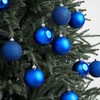 60mm/6Pcs Christmas Baubles Shatterproof Blue, Christmas Tree Decorations Ball Ornaments