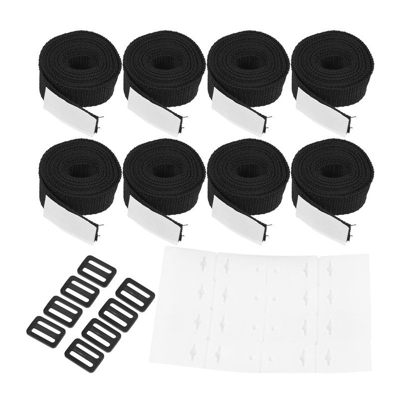 8 Sets Swimming Pool Roller Strap Solar Cover Reel Attachment