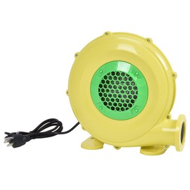 COSTWAY Bounce House Blower 480 Watt 0.64HP for Inflatable Bounce House Bouncy Castle,Yellow/green