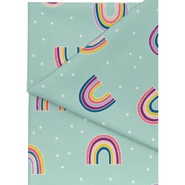 Oh Happy Day Rainbows Creative Class Fabric for Classroom Bulletin Boards, Pillows, Curtains, and Crafts