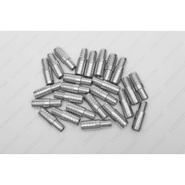 LTWFITTING Bar Production Stainless Steel 316 Barb Splicer Mender 5/8" Hose ID x 1/2" Hose ID Fitting Air Water Fuel Boat (Pack of 25)