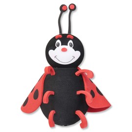 Tenna Tops Cute Ladybug Car Antenna Topper/Auto Mirror Dangler/Dashboard Accessory (Fits Fat Stubby Style Antenna) (3.50" Height)