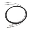 2PCS Fiber Optic Sensor Cable 0‑3600mm Detection Distance Through Beam