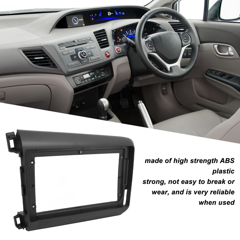 9 Inch Car Dash Fascia Navigation GPS Panel Frame Plug