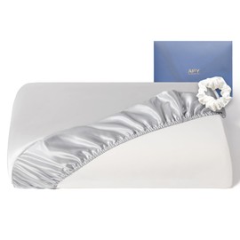 AIFY Silk Pillowcase, 100% Silk, Pillow Cover, 6A Class, Single Sided Silk, Pillowcase 43 63, For Beautiful Hair, Skin, Washable, Gentle on Sensitive Skin, Good Breathability, Reduces Friction