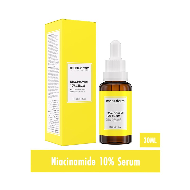 Maruderm Niacinamide 10% + Hyaluronic Acid + Panthenol Skin Care