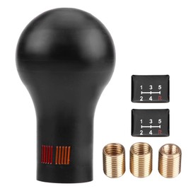 Gear knob, 5-speed gear knob, gear lever lever, car gear knob for Lancer V3 / EVO (black)