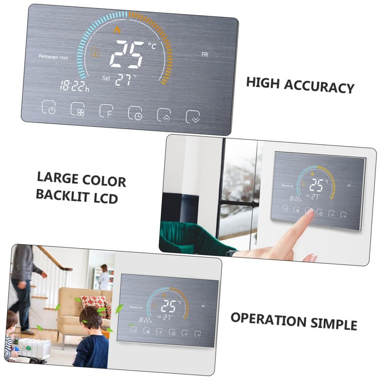 jojofuny Smart Touchscreen Thermostat -8000 Save Intelligent Thermoregulator Programmable Design