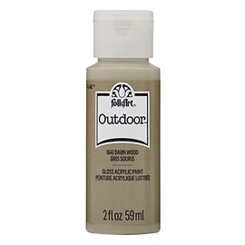 FolkArt Outdoor Acrylic Paint, 2 Oz, Barn Wood