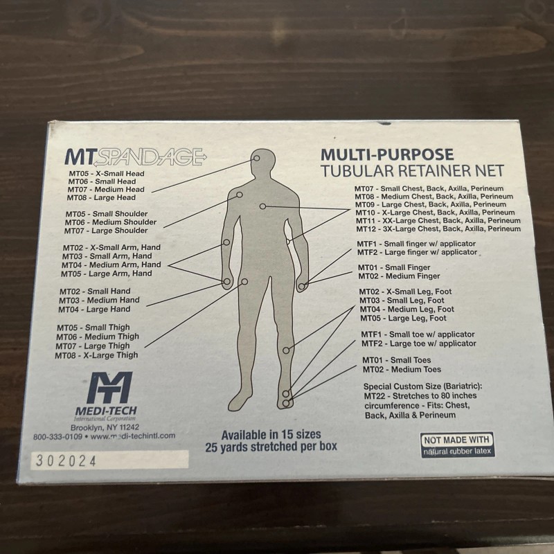 MT Spandage Multi-purpose Tubular Retainer Net MT-10