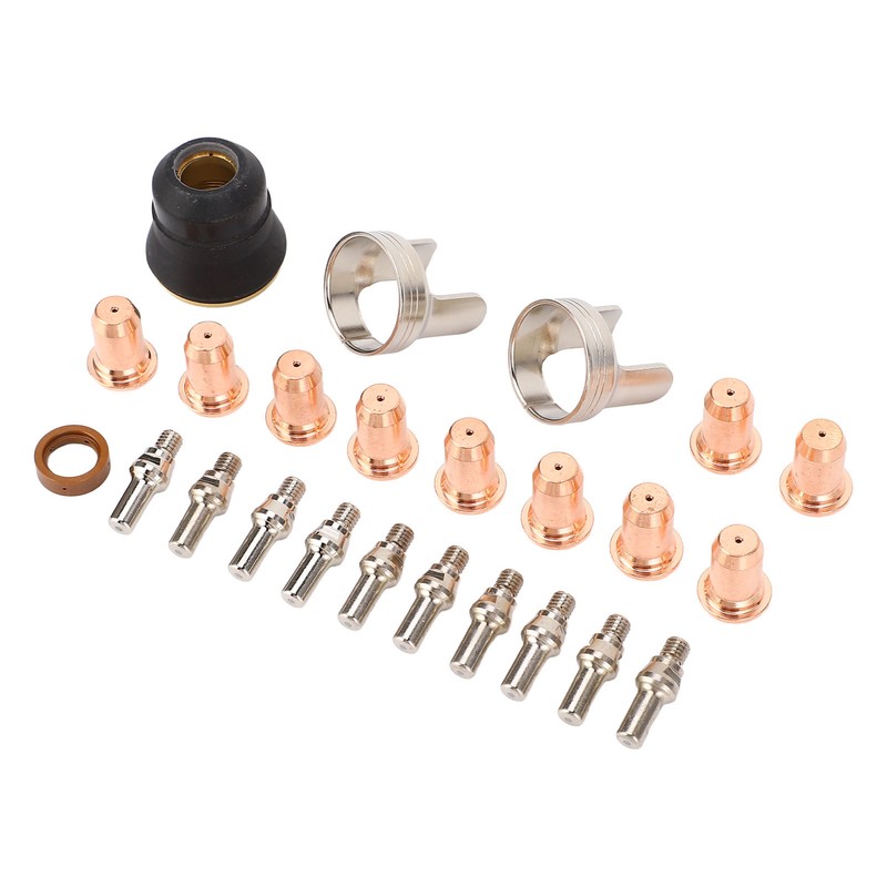 Plasma Cutter Tip Electrode Nozzle Bracket Cover Set for YESWELDER