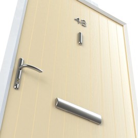 Ultion Sweet Door Handle 211mm (Long Fixings) - Matching Door Furniture Available (Satin Nickel)