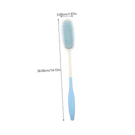 FOMIYES Comb Elderly Hair Comb Hair Comb for Elderly and Disabled Hair Brush Scalp Massage Tool Hairbrush Hairdryer Brush Bristle Reusable Hair Comb Comfortable Com Pp Sky-blue