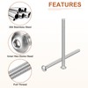 DTGN 10pcs M5-0.8x80mm Button Head Socket Cap Bolts for Machinery