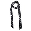 2m Super Long Women's Skinny Scarf Satin Slim Ribbon Thin