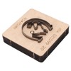 Leather Punching Die Wolf Shaped Alloy Steel and Birch High
