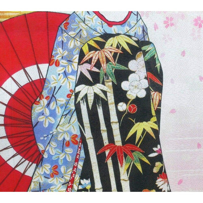 Narumikk Noren, Pink, 33.5 x 59.1 inches (85 x 150