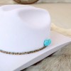 Willow Lane Hat Co. Turquoise Stone Hat Pin