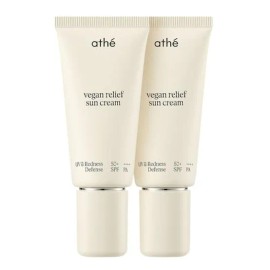 Ate Vegan Relief Inorganic Sunscreen 50ml x 2 / 아떼 비건 릴리프 무기자차 선크림 50ml 2개