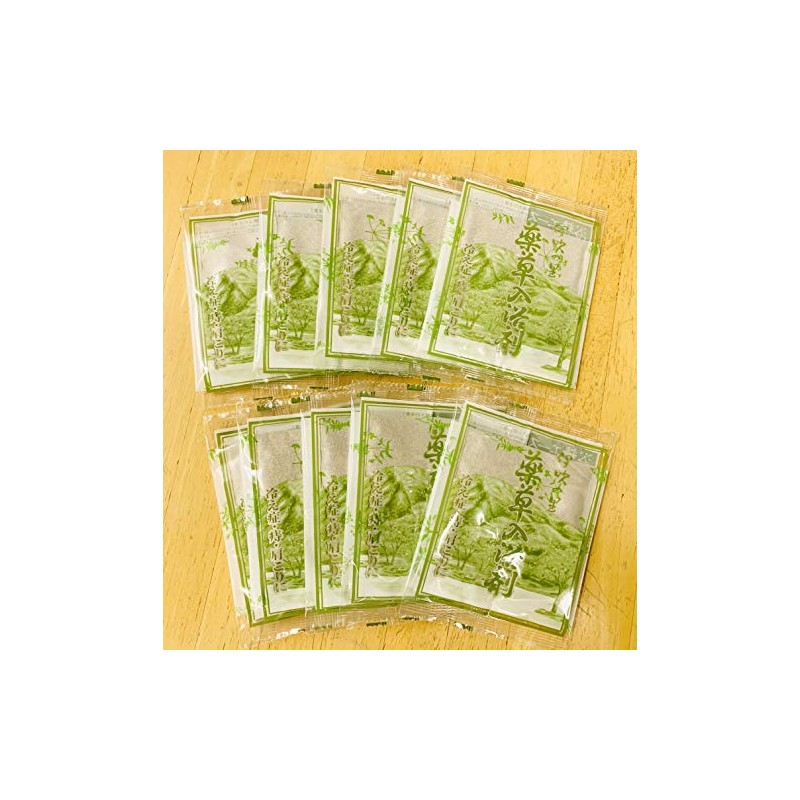 Ibuki no Sato Medicated Bath Salt, Pack of 10