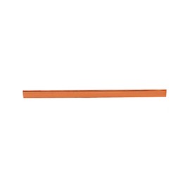 QWORK Copper Sheet T2, 3mm x 15mm x 25cm Cu Metal Flat Bar, Purple Copper Rod Plate for Electrical, Industrial and DIY Projects