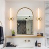 Gednbo Dimmable Gold LED Bathroom Vanity Lights Fixtures Over Mirror