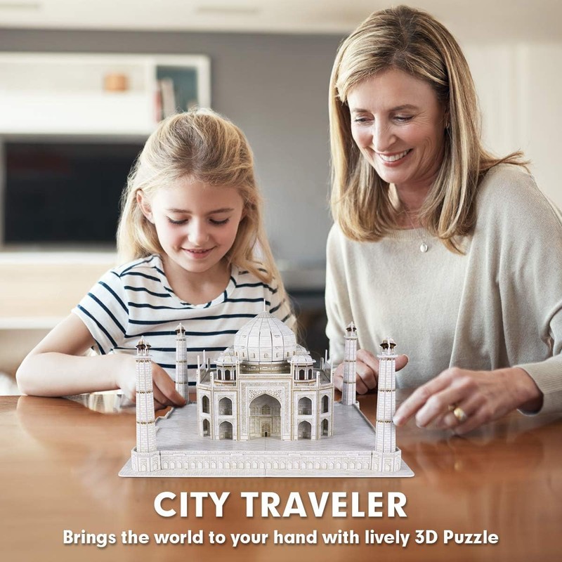 ASSYME DS0981h Cubic Fan 3D Puzzle Craft Kit, No Glue